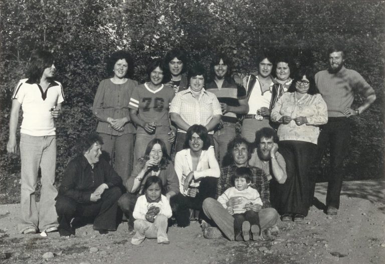 Students at NIC's Alert Bay centre take part in NIC's first aquaculture program (1978)