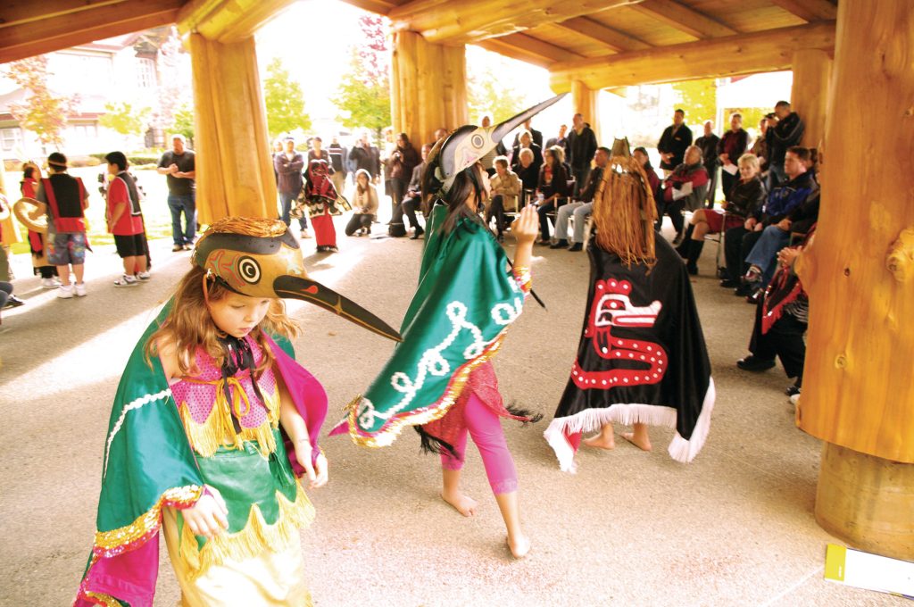 2011: NIC celebrates the opening of Gathering Places at its Campbell River and Port Alberni campuses.